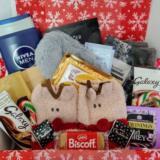 Deluxe Christmas Pamper Hamper For Him