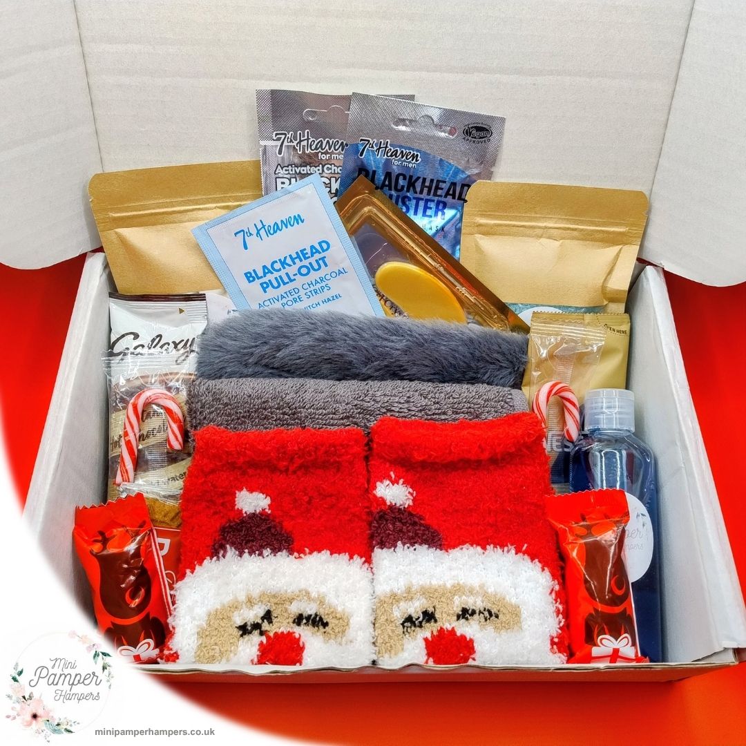 Deluxe Christmas Pamper Hamper For Him
